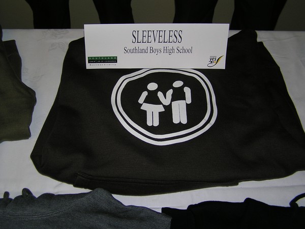 Sleevless hoodies have drawn alot of local interest